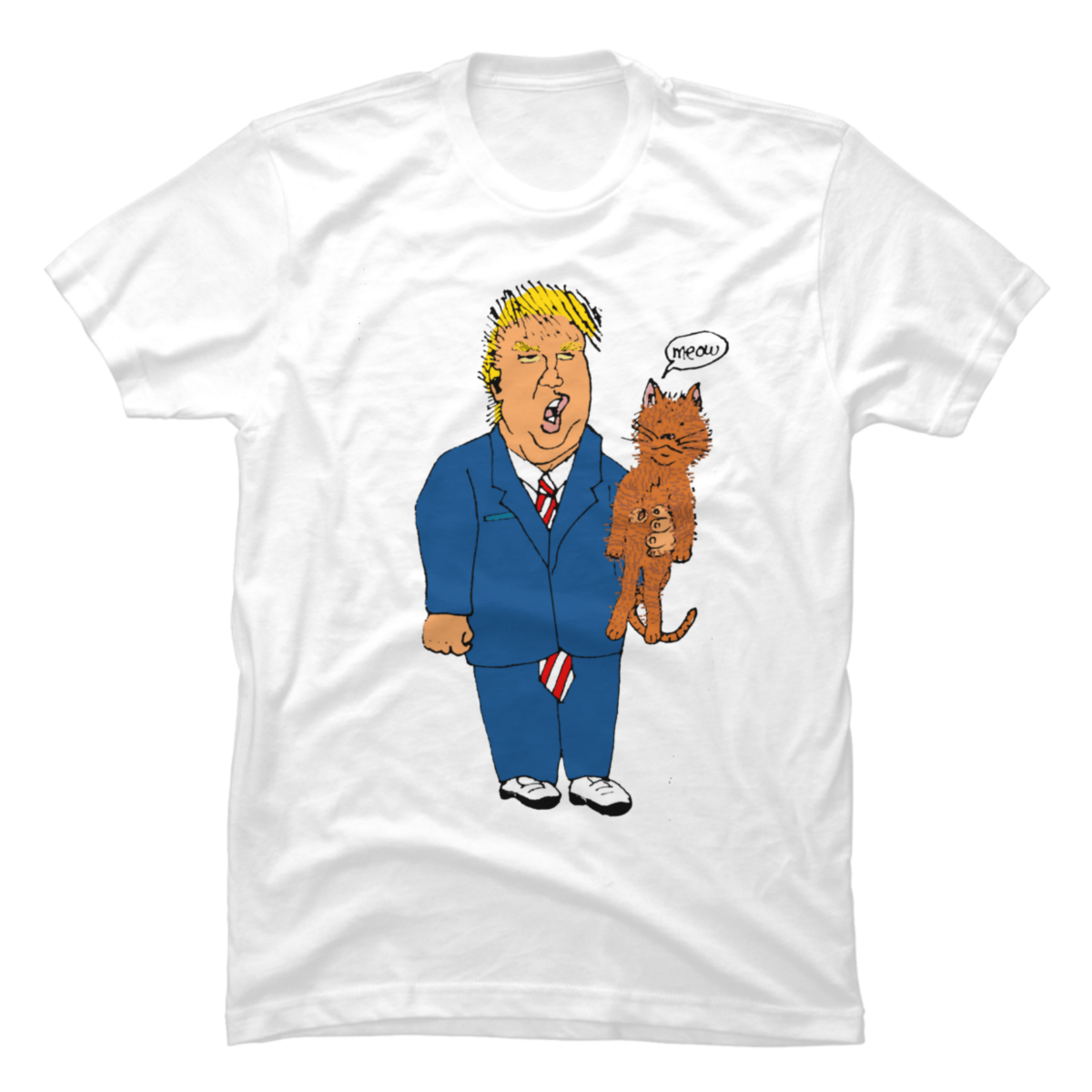 cat trump shirt